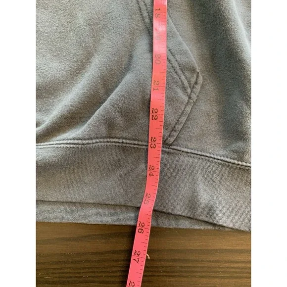 RVCA Hoodie Mens Medium Hooded Sweatshirt Logo Y2K 90s Grunge Surfer Skater READ - Picture 9 of 12